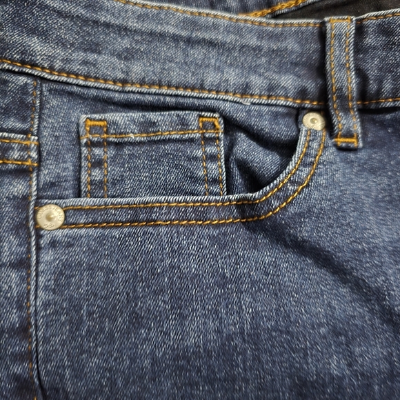 GUESS ♥︎ Mid Rise Skinny Jeans Women’s Size 28 Stretch Denim Dark Wash - Picture 10 of 11